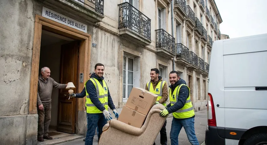 Enlèvement d'encombrants à domicile à Lyon - Derlot Débarras